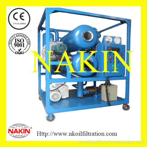 High Vacuum Transformer Oil Purifier